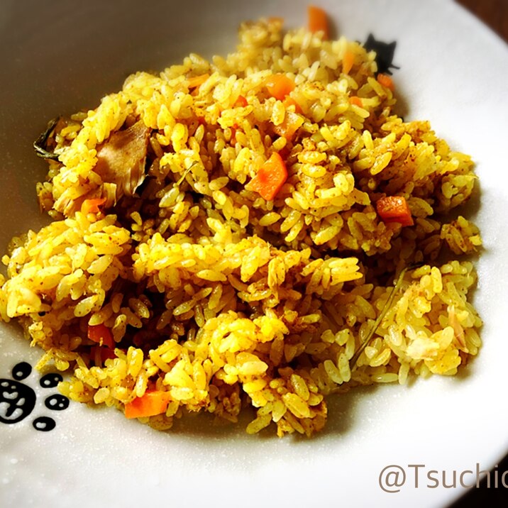 炊飯器1つで!簡単カレーピラフ